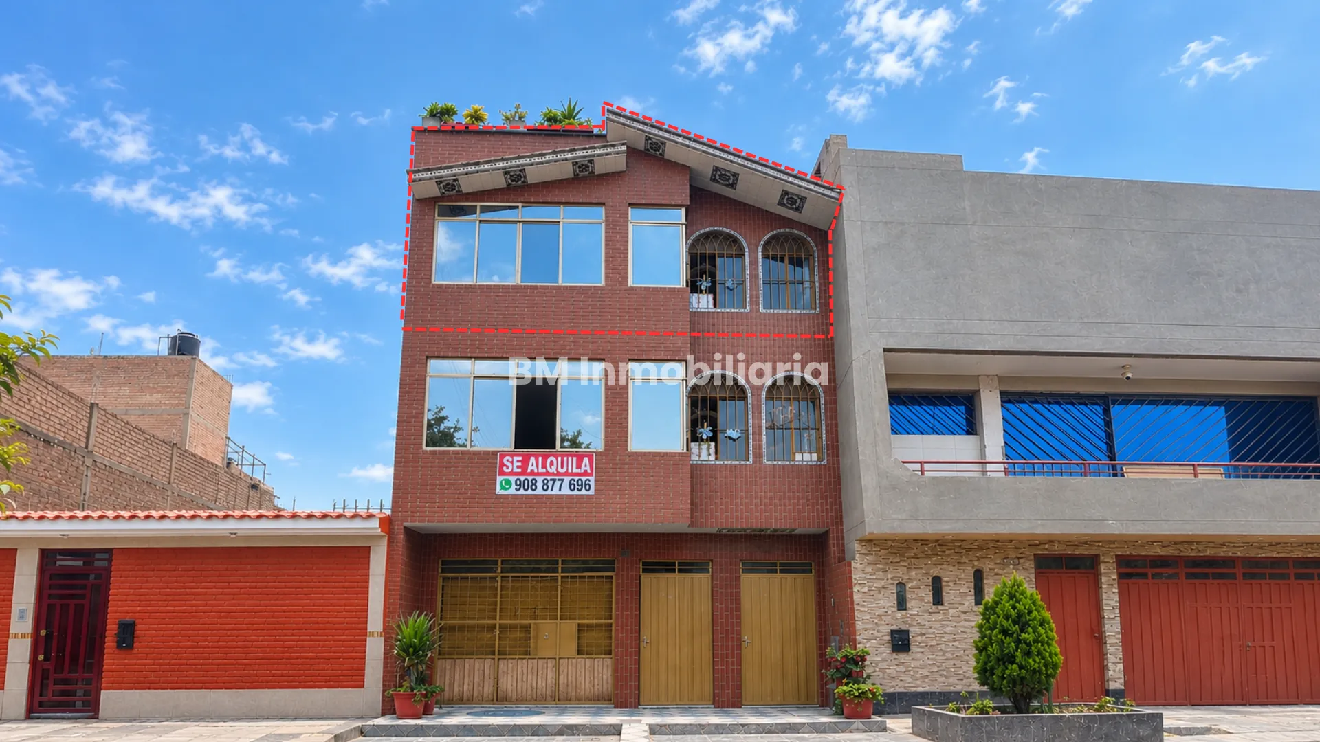 Alquiler de Departamento en Tercer Piso de 90 m² Frente a Parque
